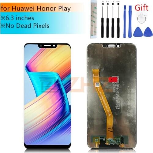 For Huawei Honor Play COR-L29 LCD Display Digitizer Touch Screen Assembly For Huawei honor play LCD 6.3" screen repair parts