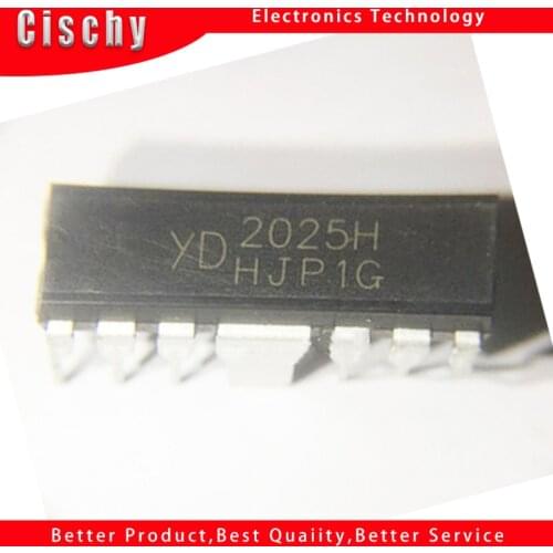1PCS YD2025H YD2025 DIP-14