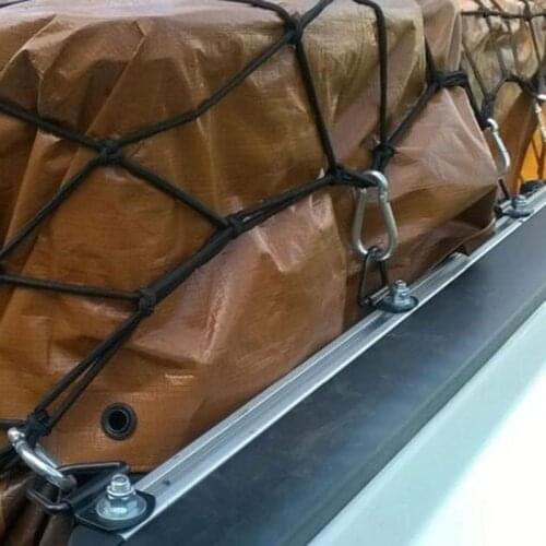 12pcs Auto Car Stainless Steel Pull Hook Anchor D Shape Cargo Tie Down Ring For Trailer Truck Auto Car