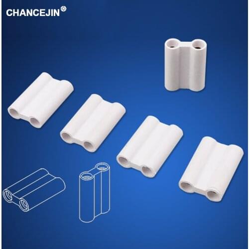 2 Pins connector rigid connected unit can extend the length of tube light make two or more T4 T5 T8 LED lamps to be a line