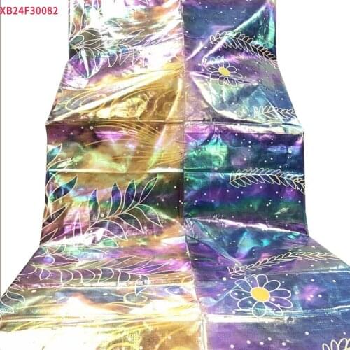 2021 high-quality African new craft pure cotton Bazin high-quality Bazin riche fabric Guinea brocade with metallic ligXB24F30082