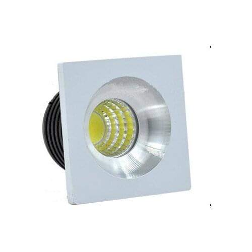 AC85-220V 3W Square Led Ceiling Spotlights Recessed In Free Shipping
