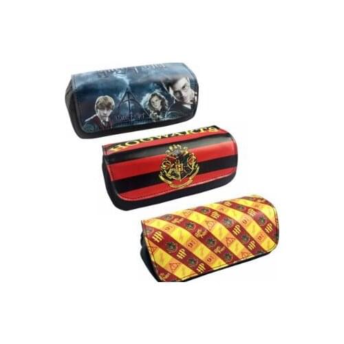 Harri Magic School Badge Double Potter Large-Capacity Pencil Case Theme