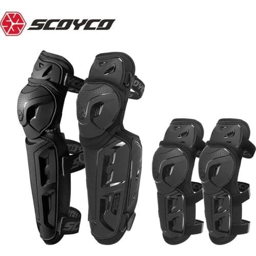 CE lightweight Scoyco Motocross Motorcycle Flank knee elbow pads protection TPU shell Motorbike protector equipment for moto
