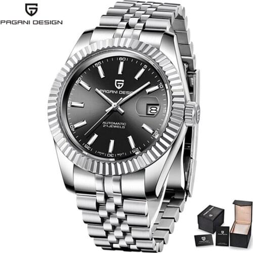 Pagani Design 2021 Mens Mechanical Watch Mens Automatic Date Clock Men Waterproof Sports Luxury Watch Watch Relogio Masculino