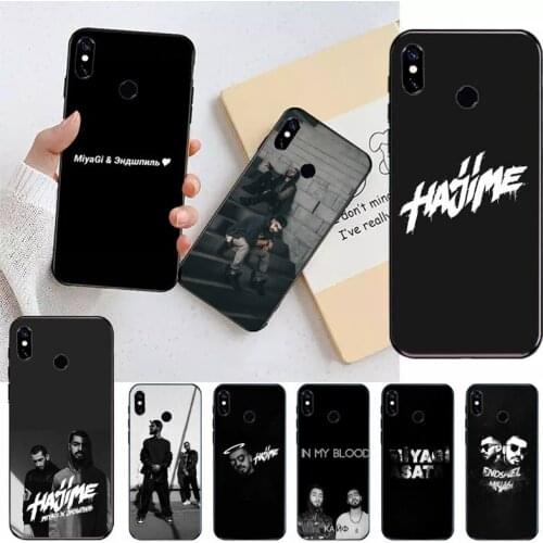 Miyagi & Endshpiel singer Phone Case For Xiaomi Redmi note 7 8 9 t max3 s 10 pro lite Luxury brand shell funda coque