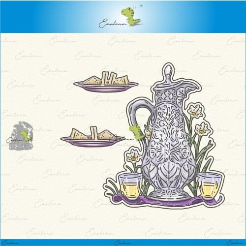 Decorative pot metal cutting dies 2021 new diy molds Scrapbooking Paper Making die cuts crafts