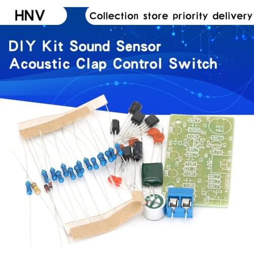 Electronic Acoustic Clap Control Switch DIY Kit Sound Sensor Electronic Circuit DIY Suit Integrated PCB Module