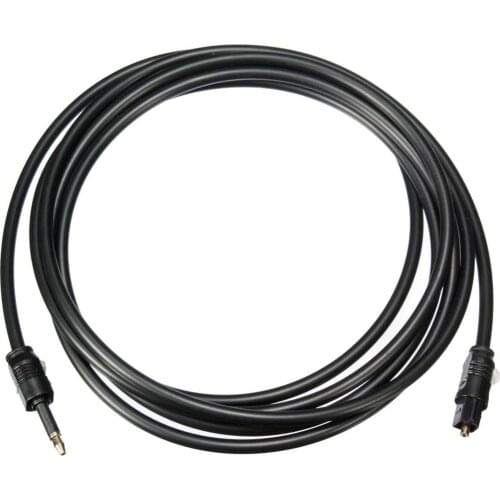 HOT-2M Mini 3.5mm Plug Digital Optical Audio Cable SPDIF Optical Fiber Line