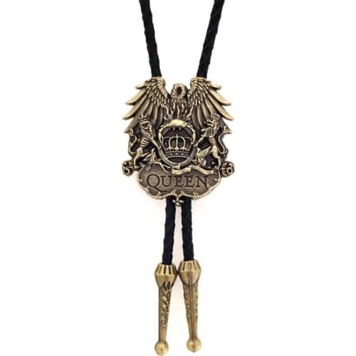 KDG western cowboy zinc alloy queenBOLO tie with shirt men and women the same style