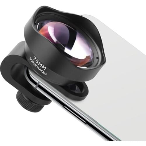 75MM Macro Phone Lens HD SLR Shooting External Lens Professional Macro Mobile Phone Lens For Live Broadcast Phone Accessories