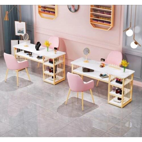 Net red ins manicure table and chair set special price economical manicure shop table and chair