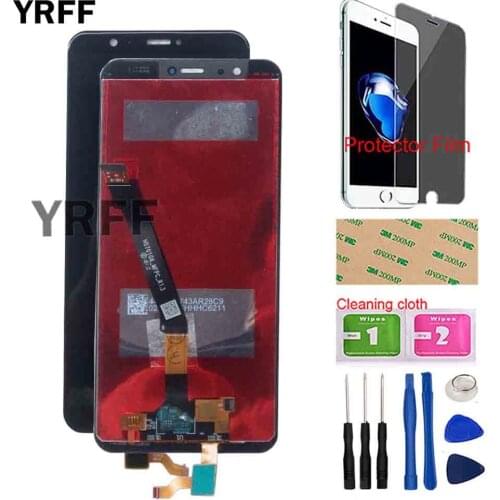 Mobile LCD Display For Huawei P Smart Touch Screen LCD Display Lens Sensor Digitizer Assembly Replacement Tools Protector Film