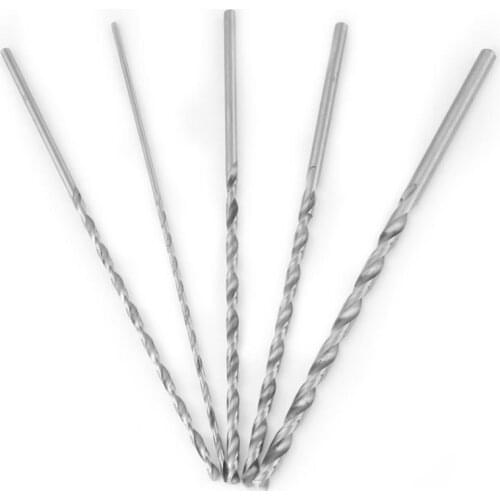 Hi-Speed Steel Extra Long Twist Drill Bit Straight Shank Tool For Wood 2mm 3mm 3.5mm 4mm 5mm Diameter