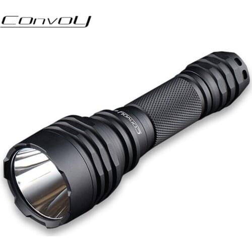 Convoy C8+ Led Flashlight with XPL HI LED Linterna 18650 High Powerful Flash Light Police Torch Lantern Bicycle Camping Light