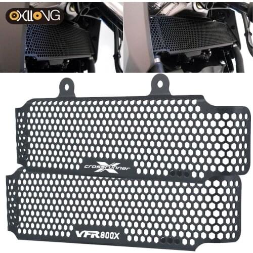 For Honda vfr 800 x VFR800X Crossrunner 2015 2016 2017 2018 2019 2020 oil cooler guard cover and Radiator Grille Guard Covers