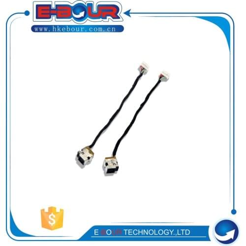 10pcs/lot DC Power Jack with Cable for HP DV6-3000 DC Socket Connector