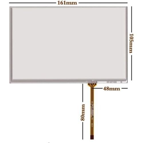 161*105 New 7.1 inch touch screen with HSD070PWW1-b01 -c00 solid color Han