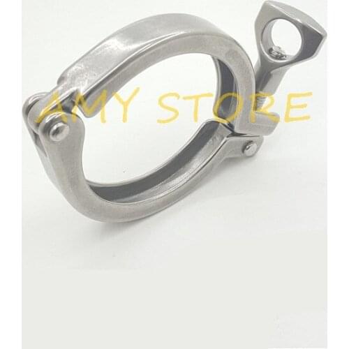 2.5" Tri Clamp 77.5mm Ferrule O/D 304 Stainless Steel Casting Tri Clamp Sanitary Fitting Tri Clover