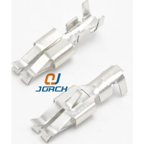 Free shipping 100pcs auto wire terminal 6.3mm crimp terminals G214