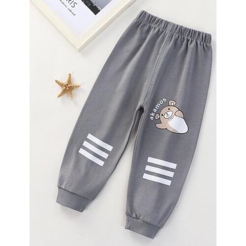Children Sports Pants Autumn Fashion Harem Pants Kids Casual Girl Pants Boys Trousers 2021 New Style Baby Clothing