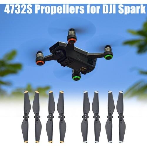 For DJI Spark 4732S Propellers Drone Quick Release Propeller CW CCW Wing fan Low Noise Props Drone Accessories