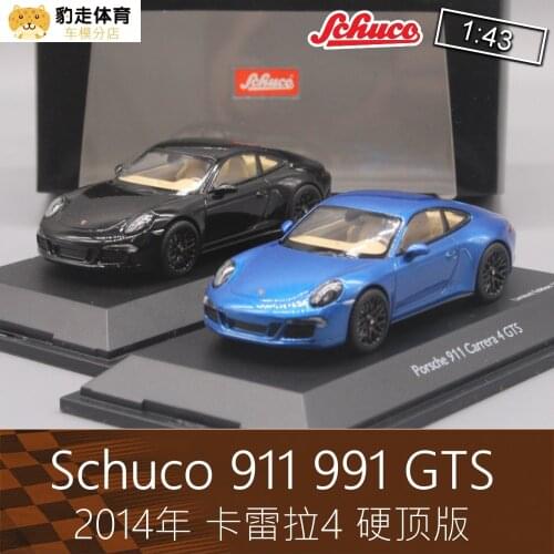 Schuco1:43 Porsche 911 GTS Diecast Collection of Simulation Alloy Car Model Children Toys