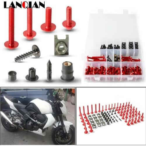 Motorcycle Universal Fairing Bolts Spire Speed Fastener Bolt Screw kit For Honda VFR NC 700 750 800 1200 F VFR750 VFR800 VFR1200