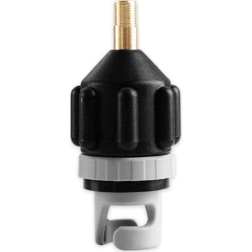 Mounchain Inflatable Rowing Boat SUP Pump Air Valve Adaptor with Standard Conventional Air Pump Board Kayak Surf Water Riding