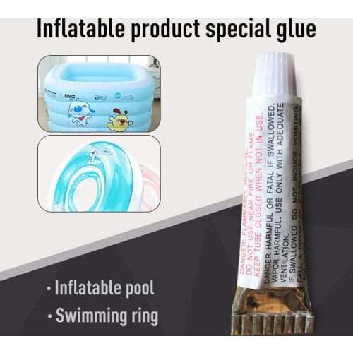 Inflatable Boat Repair PVC Material Adhesive Patches Glue For Air Mattress Inflating Air Bed Boat Sofa Swimming Pool Raft Boat