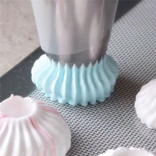 2 Sizes Diy Nozzle Stainless Steel Dessert Cake Decorating Tips Kitchen Accessories Cookie Bis Icing Piping Cream Pastry Bag