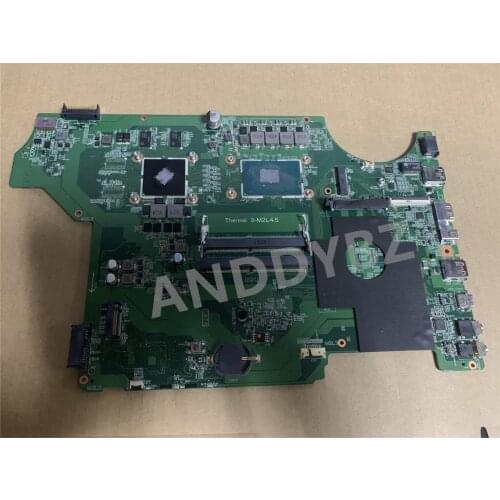 Original MS-16J61 VER 1.1 for msi GP62 GP72 MS-16J6 MS-1796 GE62 GE72 MOTHERBOARD WITH CPU AND 940M free shipping