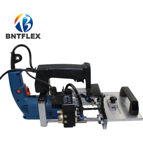 Pneumatic side hole machine panel furniture manual oblique horizontal drilling dowel puncher side hole driller