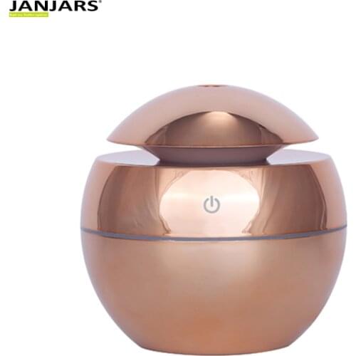 Wholesale Gold ultrasonic essential oil aroma diffuser difusor de aceites esenciales