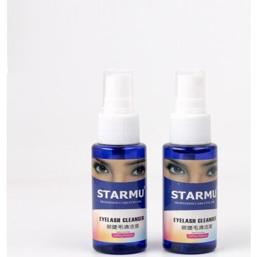 Eyelash Cleanser for Eyelash Extension,Remover before Grafting Eyelash Etension,30ml/bottle Eyelash Cleaner