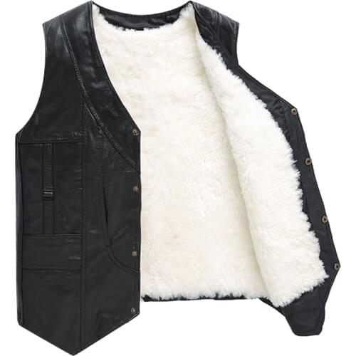 TQGQG Men's Fur Vests China