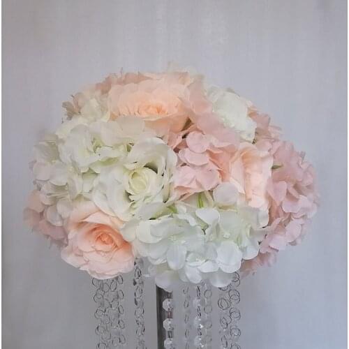 High quality artificial flower ball wedding decoration centerpiece backdrop wedding table centerpiece flower ball