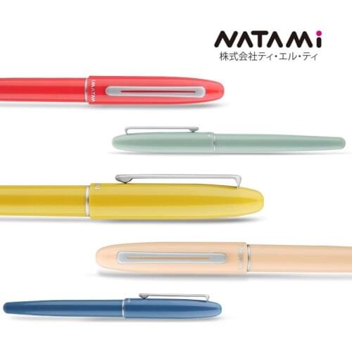 1PCS Japan NATAMI Cute Fountain Pens High quality First sight series candy Color ink pens for writing art supplies kawaii