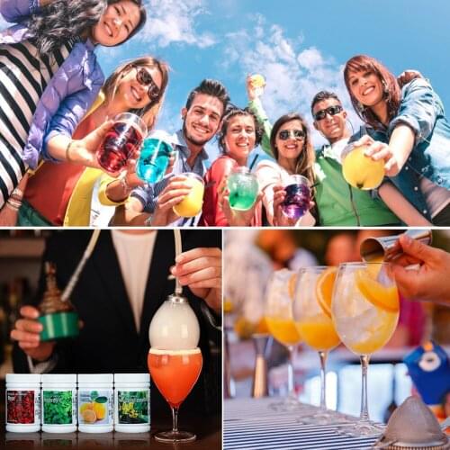 Bar Accessries Molecular Cuisine Smoking Chips Resealable Durable Sawdust Incenser for Bartending Barware Kitchen Gadgets Spice