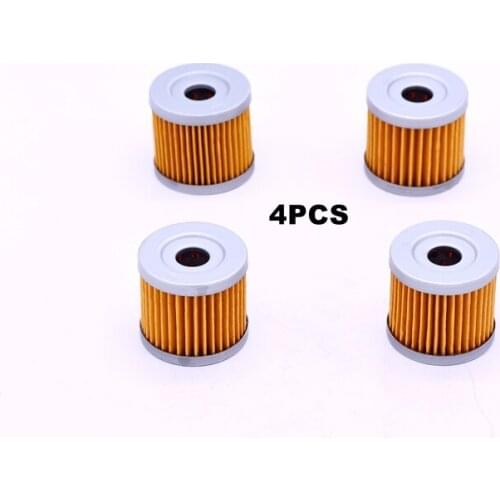 Free shipping motorcycle parts GN125 engine oil grid for Suzuki GS125 oil filter HJ125-8 125cc accessories 4pcs