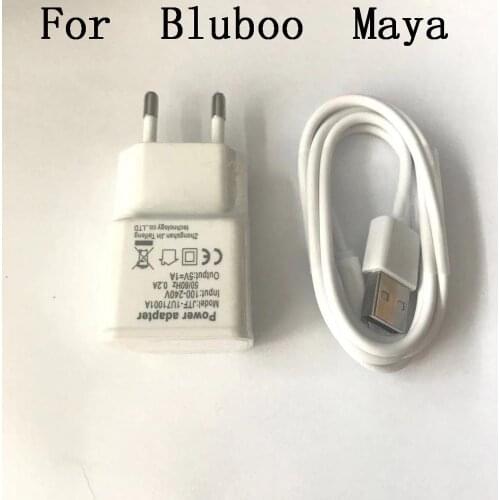 Bluboo Maya New Travel Charger + USB Cable USB Line For Bluboo Maya Repair Fixing Part Replacement