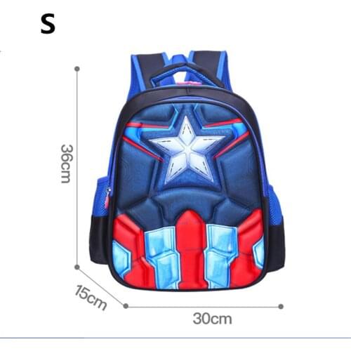 3D cartoon childrens school bags For Girls Boys Travel backpack In Primary Waterproof schoolbags European and American popular