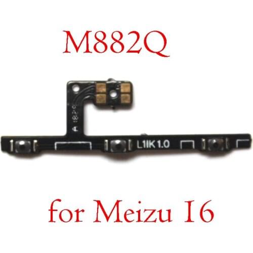 Sidebutton strip Power on off Volume flex cable for Meizu 16 16th M882Q