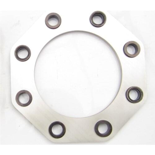 Customized high precision 304 stainless steel coupling diaphragm