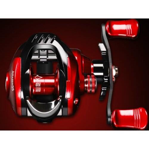 Baitcasting Reel Casting Reels 13+1BB Gear Ratio 7.2:1 Wedkarstwo Reel Wheel Raft Wheel Peche Fishing Gear 8KG Max Drag De Pesca