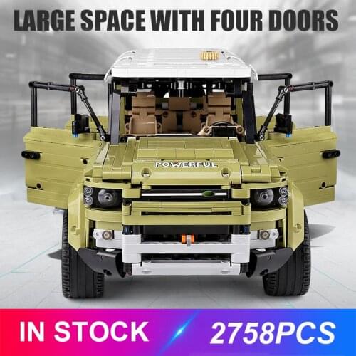 Mould King 13175 LandNG Rover Defender Compatible LepinBlocks Techinic 42110 Building Blocks Bricks Educational Toy Gift