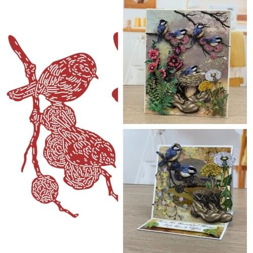 Nosey Neighbours Metal Cutting Dies Scrapbook Diary Decoration Stencil Embossing Template DIY Greeting Card Handmade New 2021