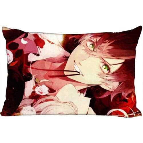 New Arrival Diabolik Lover Anime Pillowcase Decorative 45x35cm(One Side) Rectangle Zipper Print Pillowcase New Year Pillow Cover