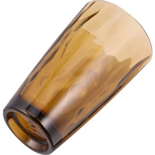 Plastic Water Cup, Summer Transparent Water Cup, Anti-Fall,Restaurant Tableware,460Ml