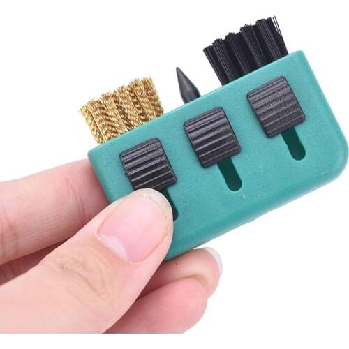 3-in-1 Ball Cleaning Brush Cleaner Golfer top quality Golf Club Groove Putter Wedge